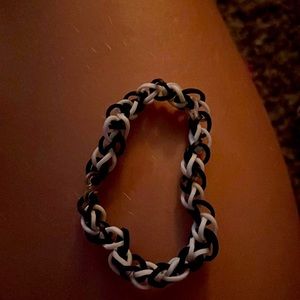 Black and white bracelet